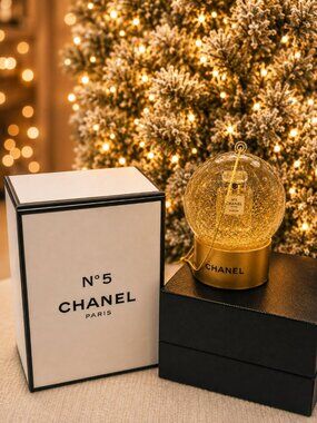 Rare CHANEL Snowglobe Christmas Ornament - Not Available in Stores!
